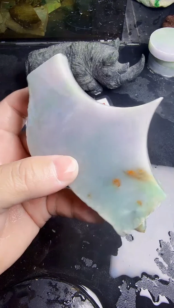 未镶嵌挂件翡翠天然翡翠302