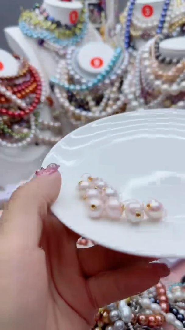 淡水珍珠未镶嵌颈饰1