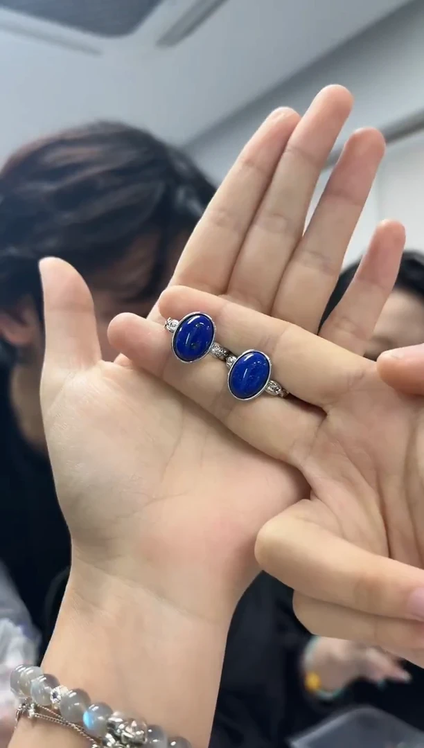 未镶嵌青金石戒指（多样性发一件）