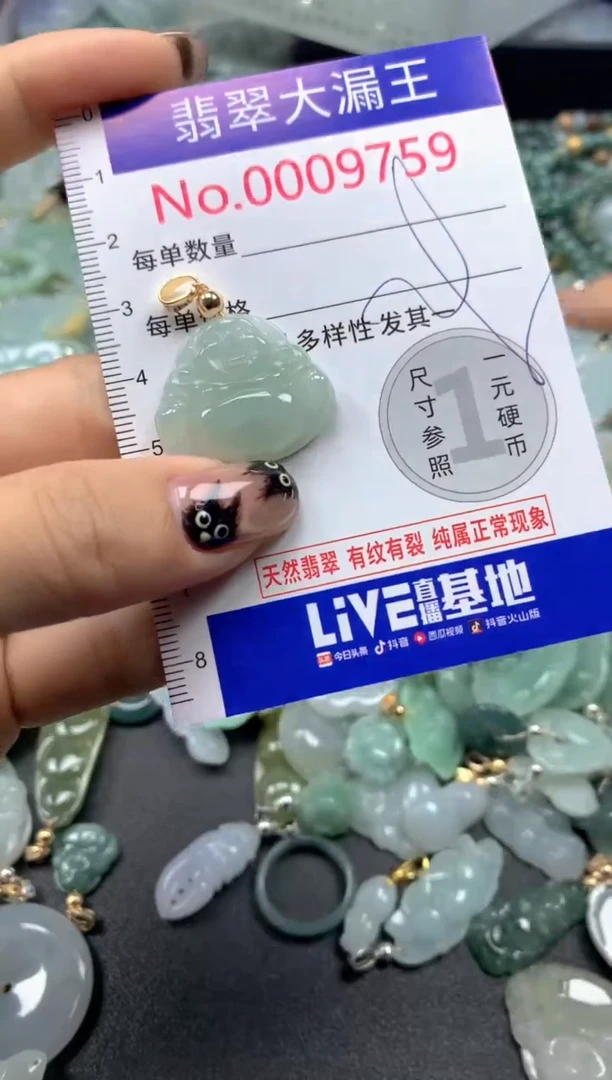 颈饰未镶嵌翡翠9759