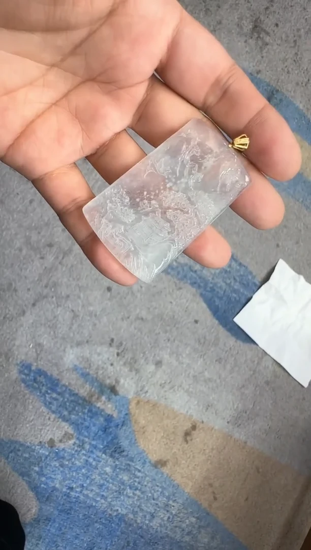 【闪购商品】翡翠吊坠(不含链)18K金镶嵌多样性发一HJ006