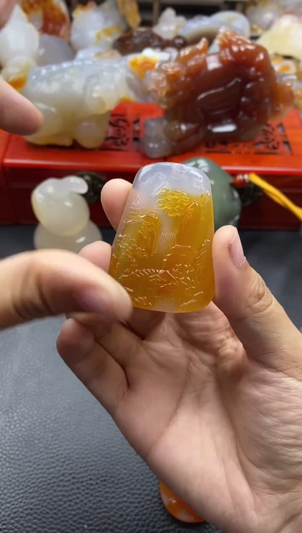 未镶嵌手把玛瑙/玉髓东*00