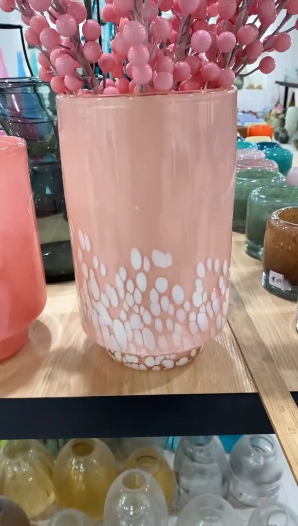 【闪购商品】琉璃慕忆家花瓶大号