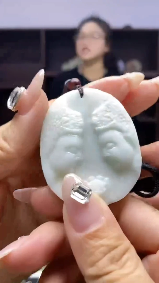 未镶嵌岫玉挂件