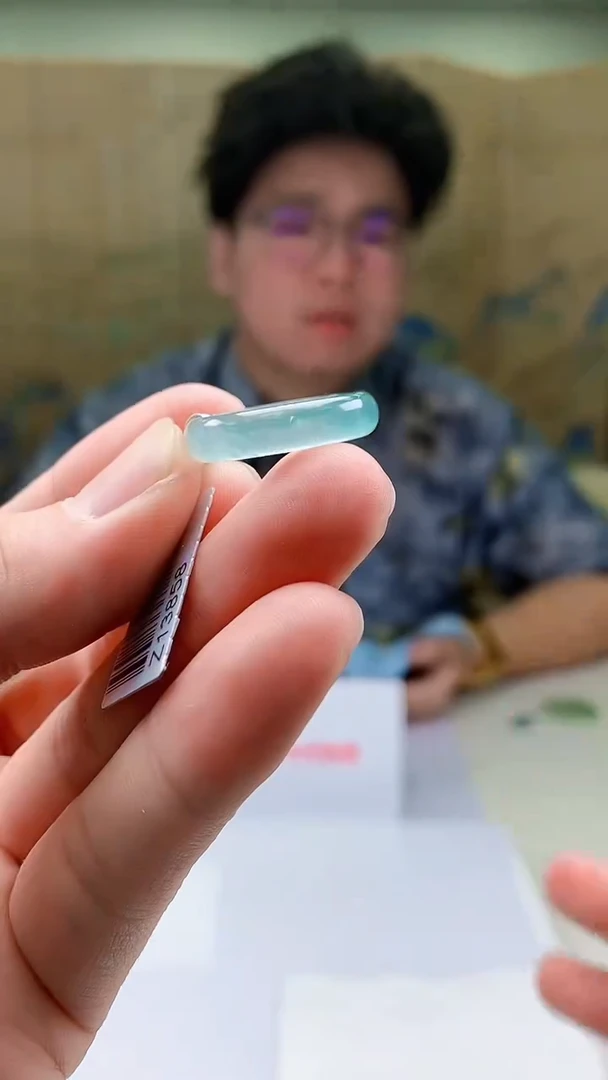 【闪购商品】定制翡翠未镶嵌4688bb-毛货戒圈46