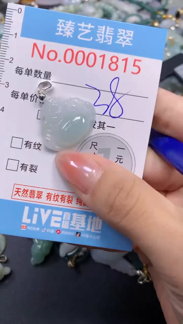 颈饰未镶嵌翡翠1815