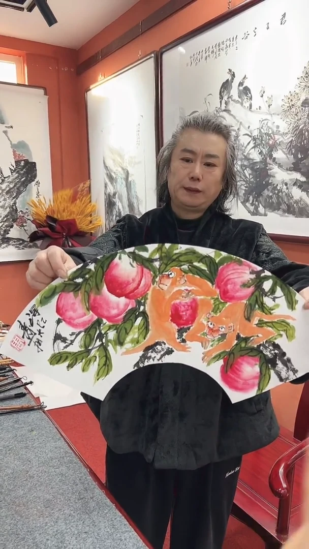 国画周大拙/国画/花鸟