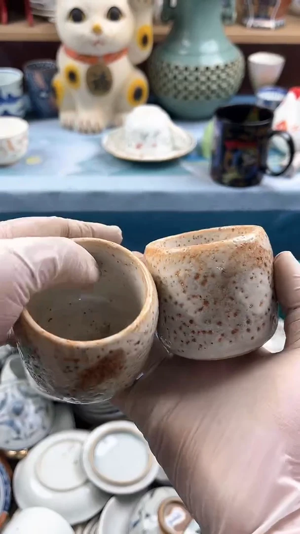 瓷片英歌瓷器满19.9包邮