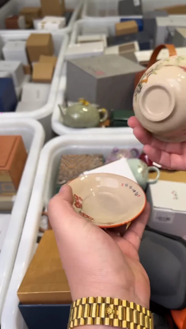 杨柳依依盖碗茶具茶具