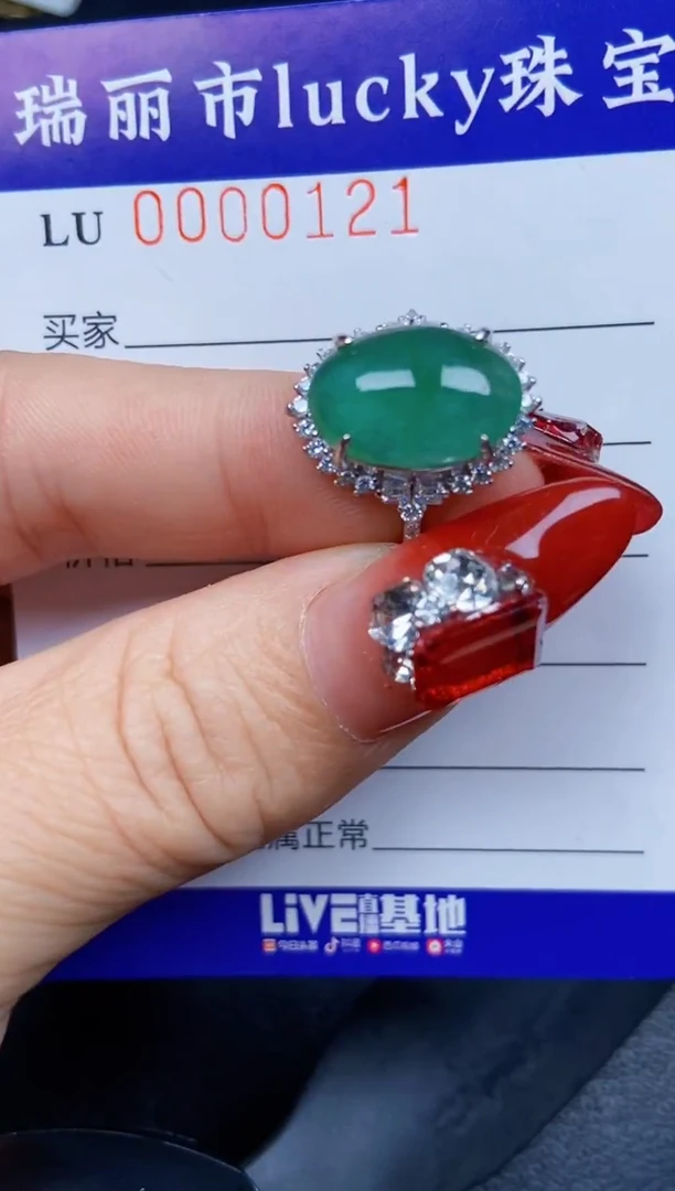 【闪购商品】翡翠颈饰银S925镶嵌0121