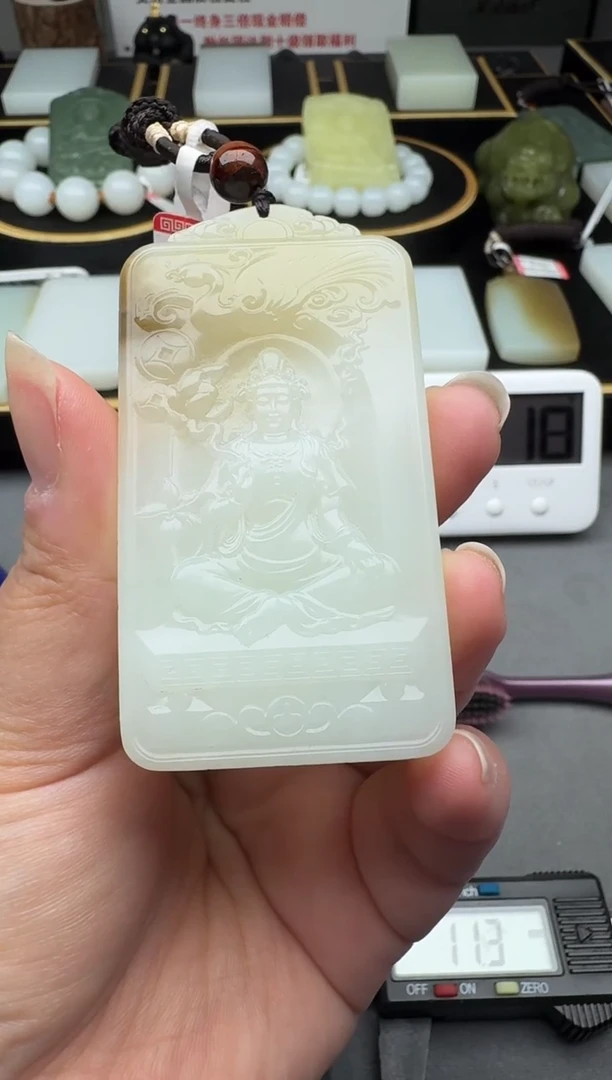 颈饰未镶嵌和田玉4