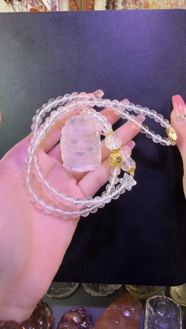 【闪购商品】水晶颈饰未镶嵌白狐狐