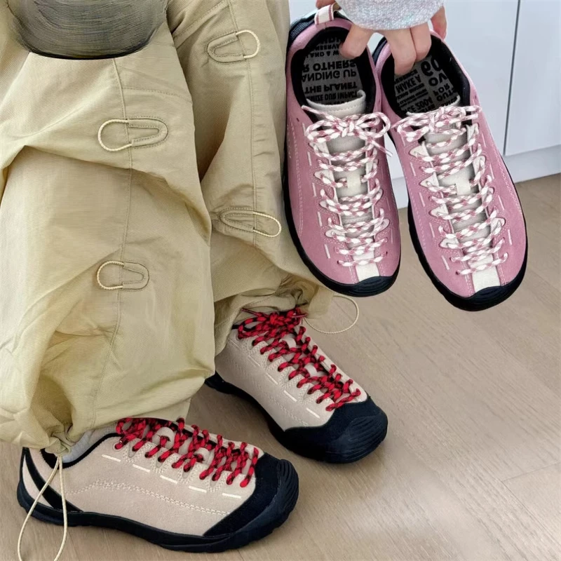 日本JASPER户外登山鞋露营鞋山系百搭运动鞋男女秋冬款徒步防滑