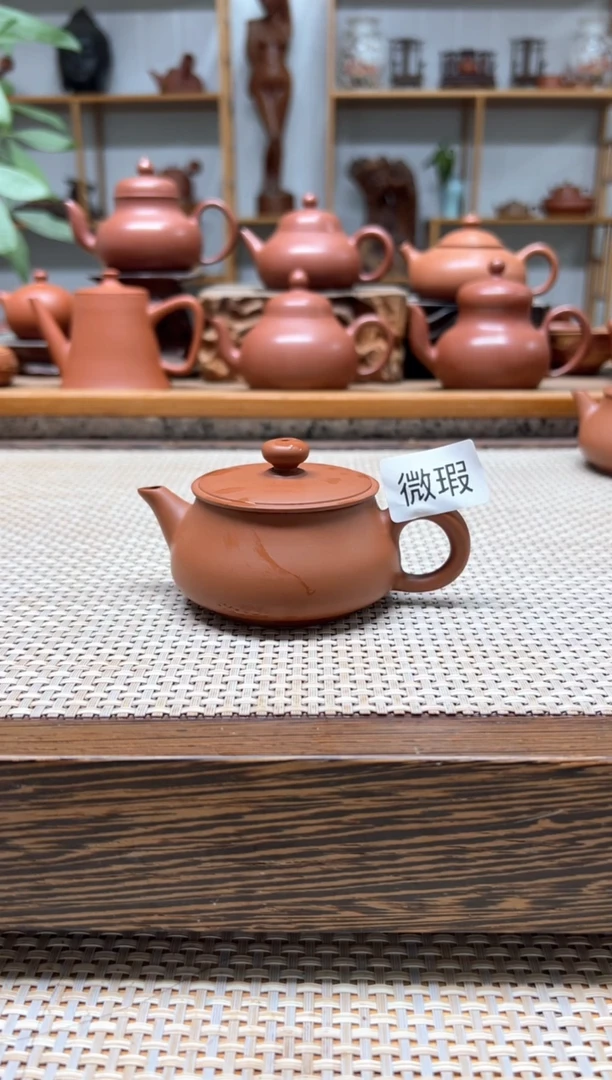 原矿朱泥全手 微瑕明炉 90cc