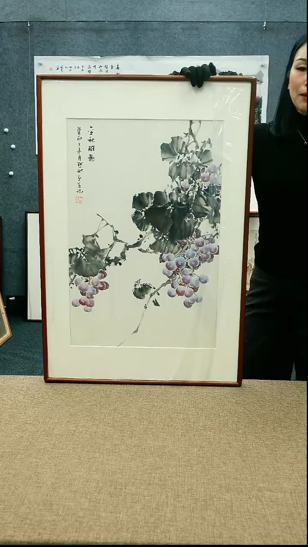 【闪购商品】国画83/陈默如92*62带框