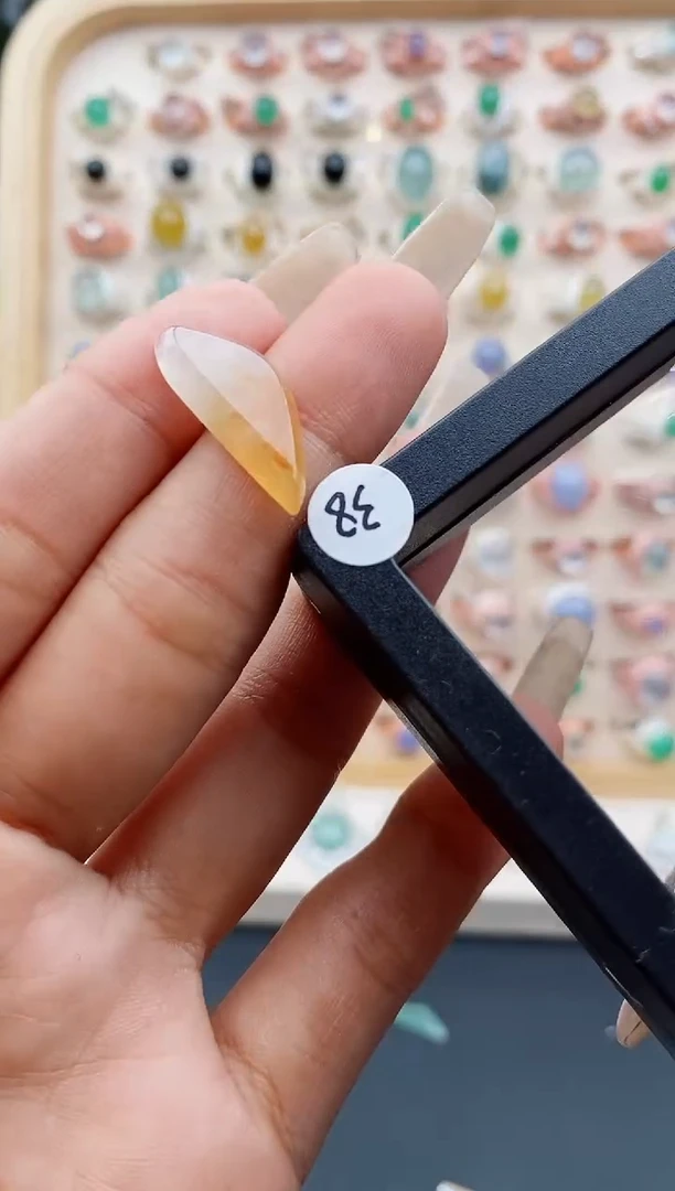 【闪购商品】翡翠裸石缅甸天然A货翡翠111  1+38