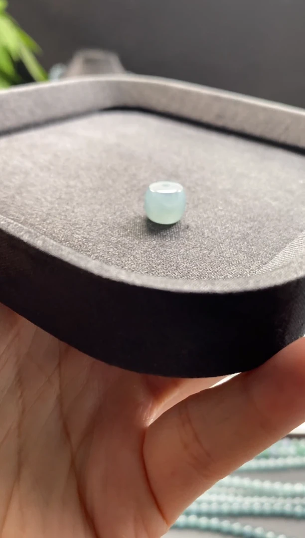 未镶嵌手链翡翠散珠卡10MM老型珠
