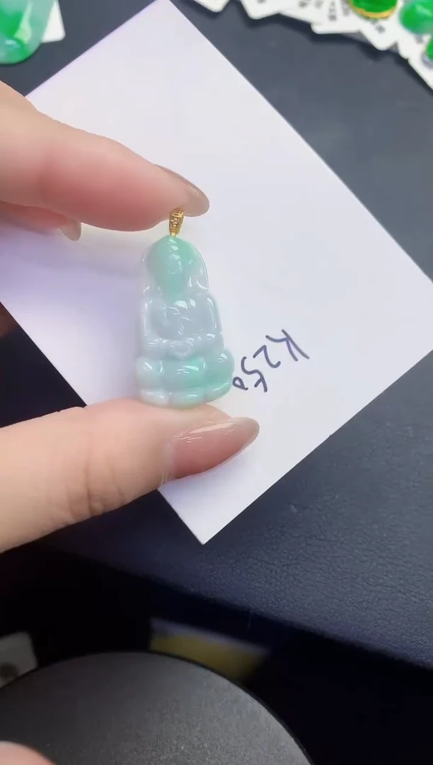 颈饰未镶嵌翡翠缅甸天然翡翠A货