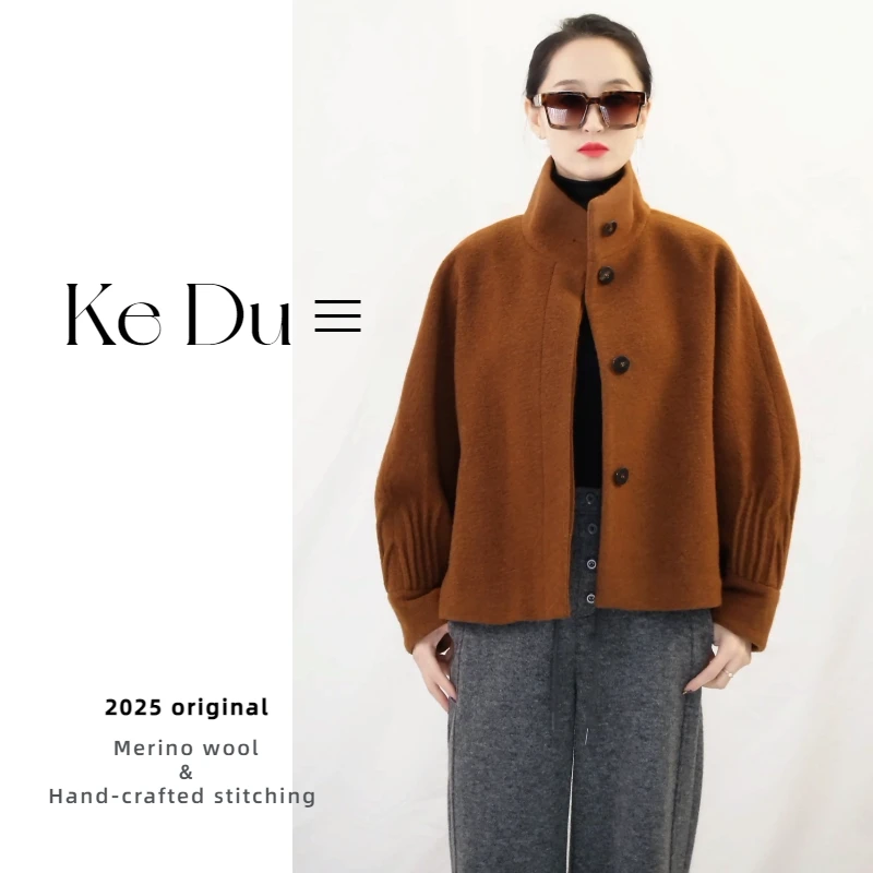 【早春羊驼】高端Alpaca羊驼短外套 非遗手工绗缝锁温 保暖又显瘦