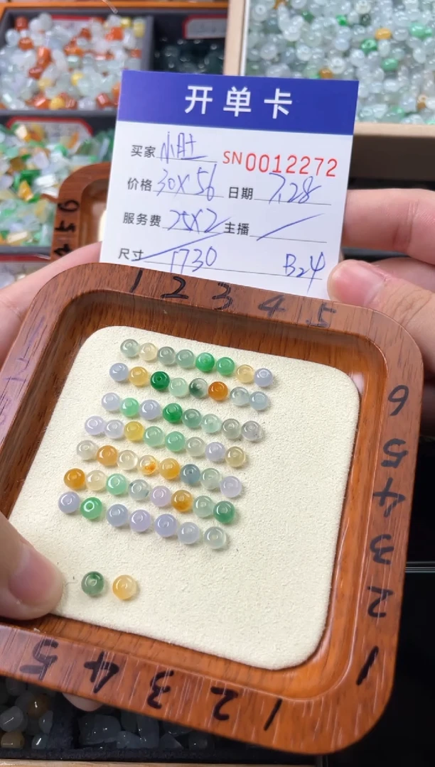 翡翠未镶嵌颈饰小***楠00012272