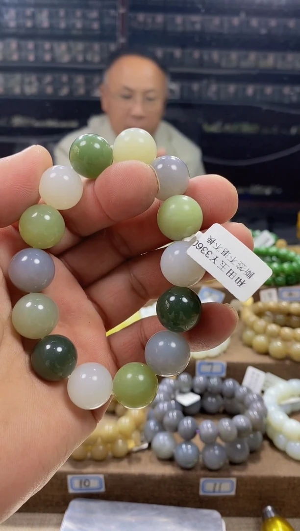【闪购商品】和田玉（糖玉）手链未镶嵌，