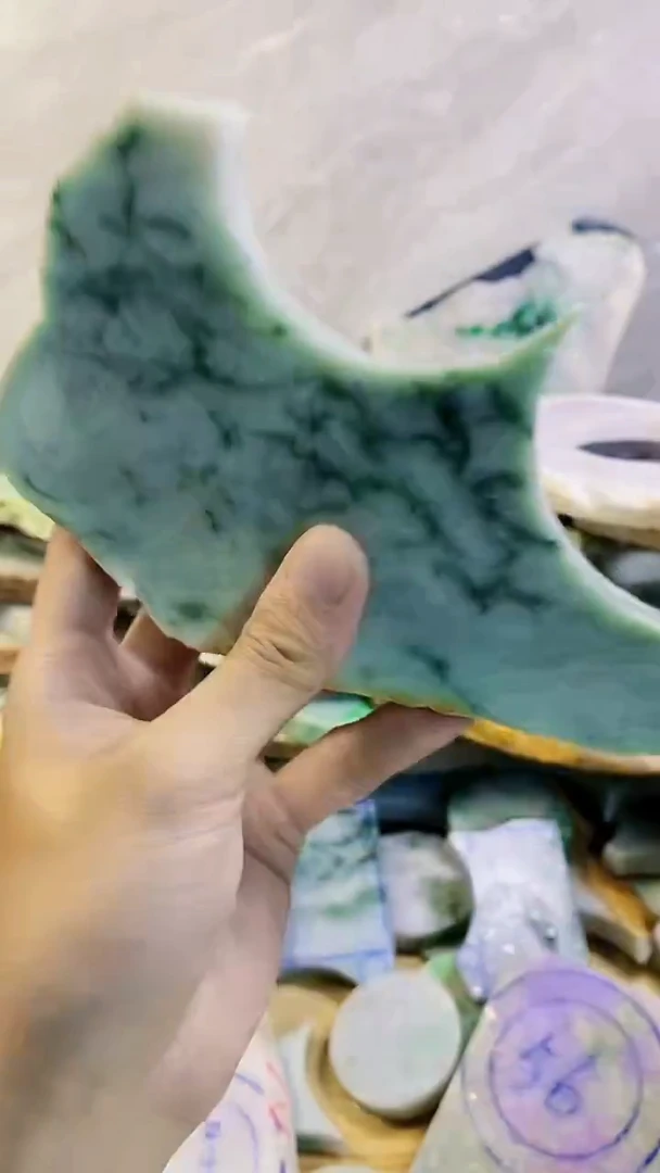 裸石翡翠纯天然缅甸翡翠58