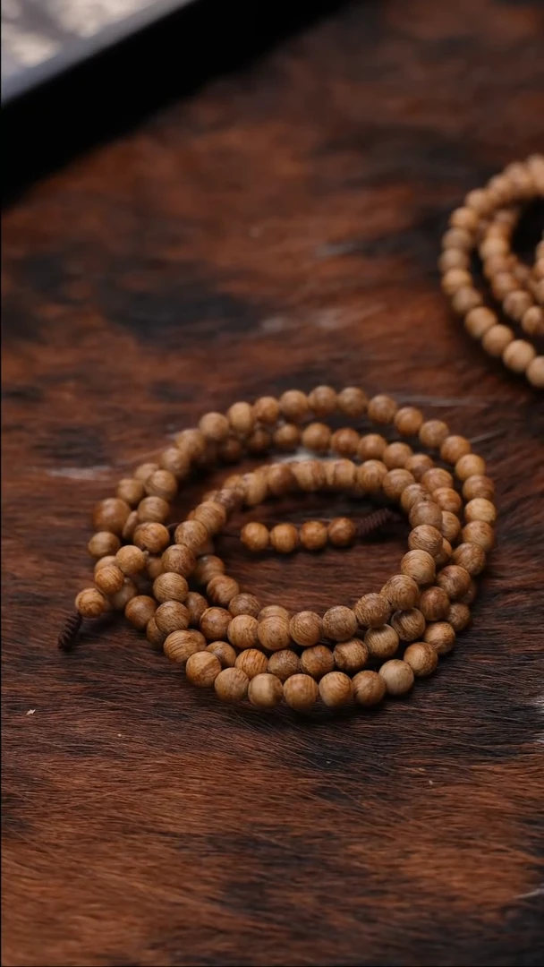 沉香手串╰**灬卓CL3970文莱土沉卡0.7*108 天然野多样性发一