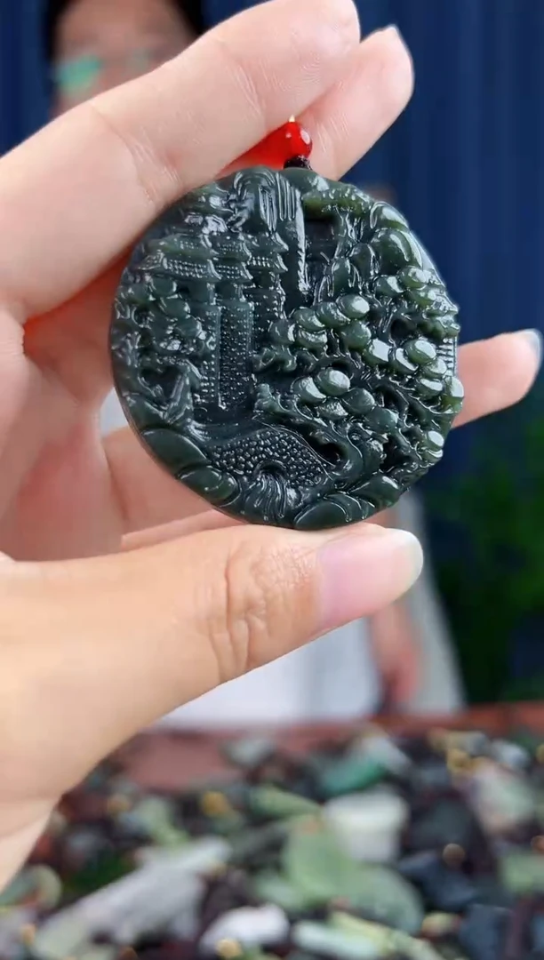 未镶嵌和田玉挂件拍一发一，多样性发货