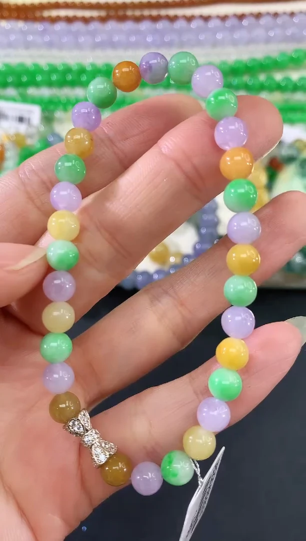 未镶嵌手串翡翠76|1