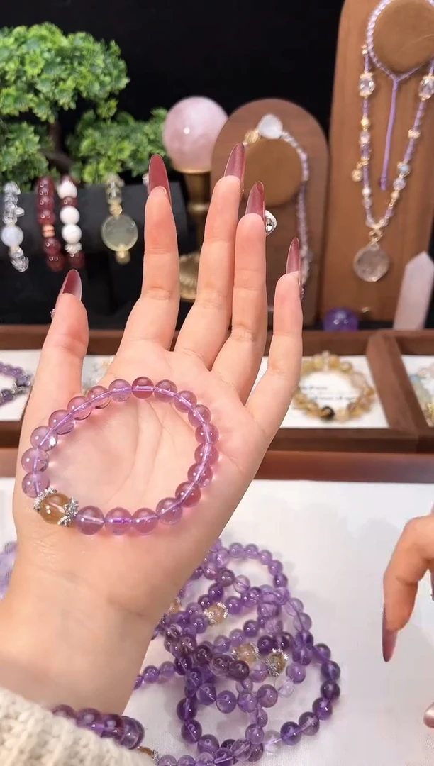 【闪购商品】水晶手链未镶嵌颜色微差多样性发货发其一