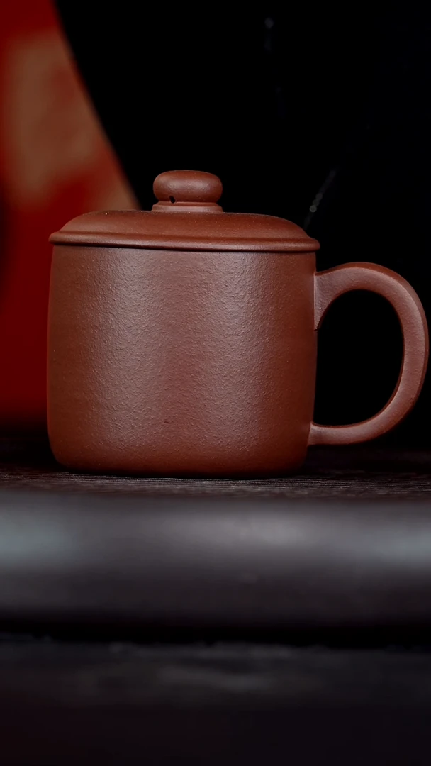 【闪购商品】紫砂茶杯低槽清老板杯