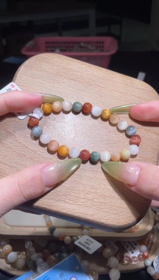 【闪购商品】水晶手链未镶嵌185号多样性发货一K 7+