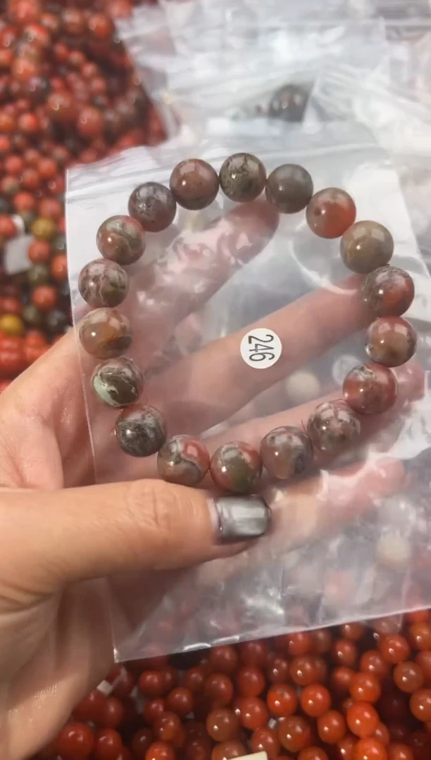 未镶嵌手串南红玛瑙12+