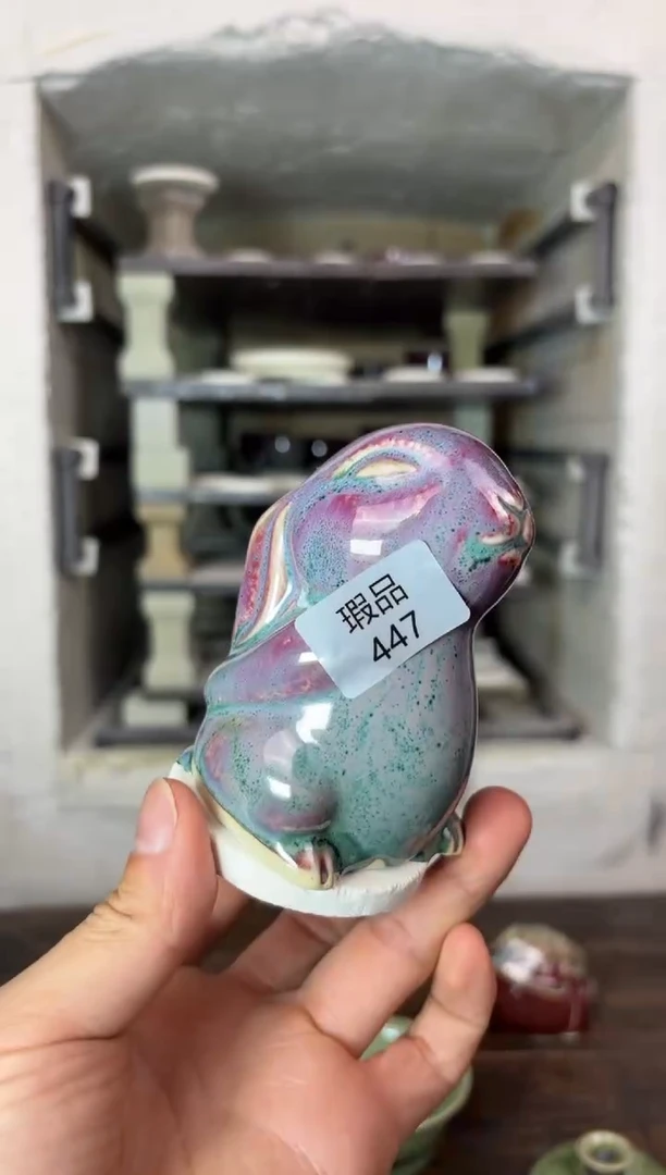 【闪购商品】摆件钧瓷窑变精品茶器