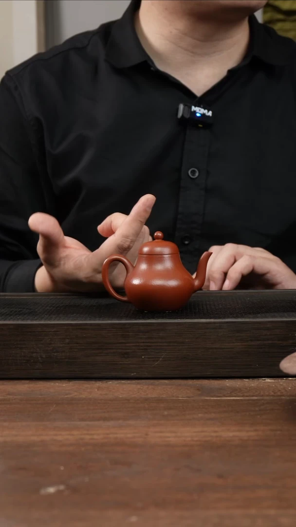 茶杯紫砂全手朱泥小思婷     85CC