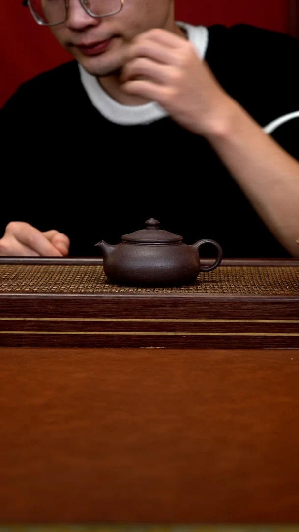 茶壶紫砂CZP   大水潭 天青泥    寒江     160cc