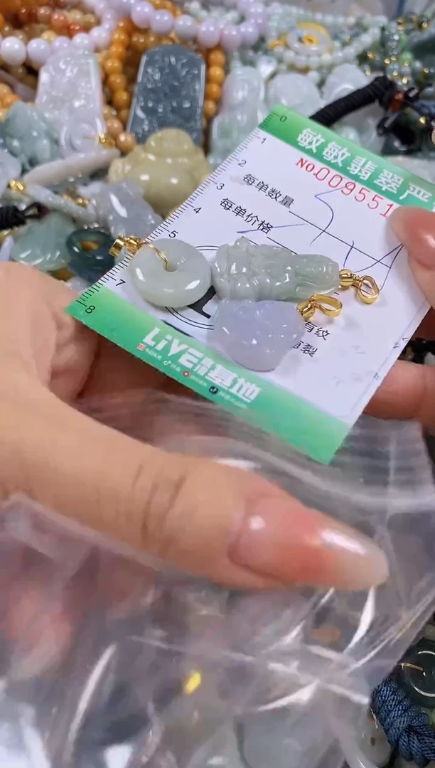 【闪购商品】翡翠颈饰未镶嵌闪购商品0095515多样性发其一