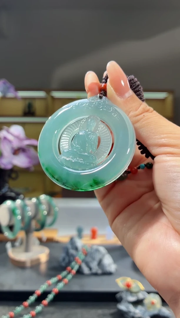 吊坠(不含链)未镶嵌翡翠佛