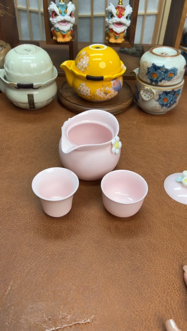 陶瓷旅行茶具套装