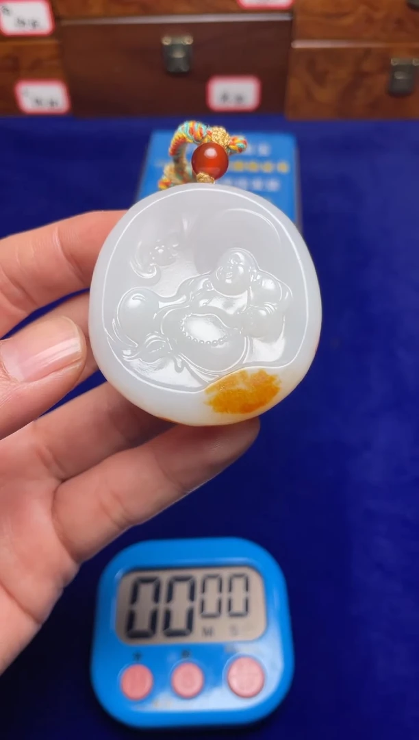 未镶嵌和田玉挂件小*和田玉