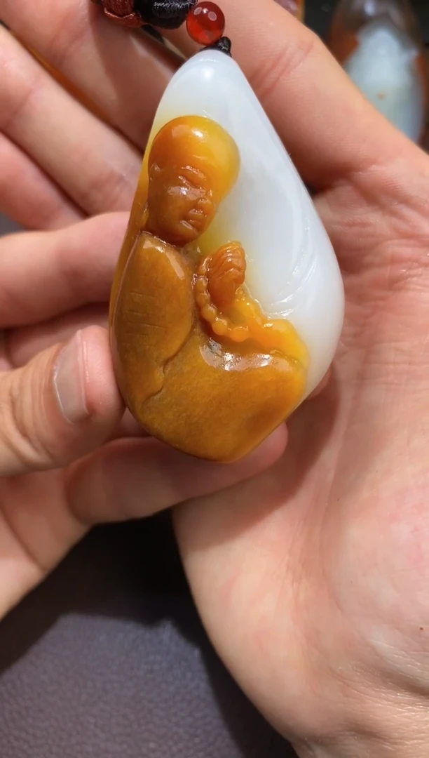 和田玉未镶嵌颈饰4.29MB多样性拍一发一11