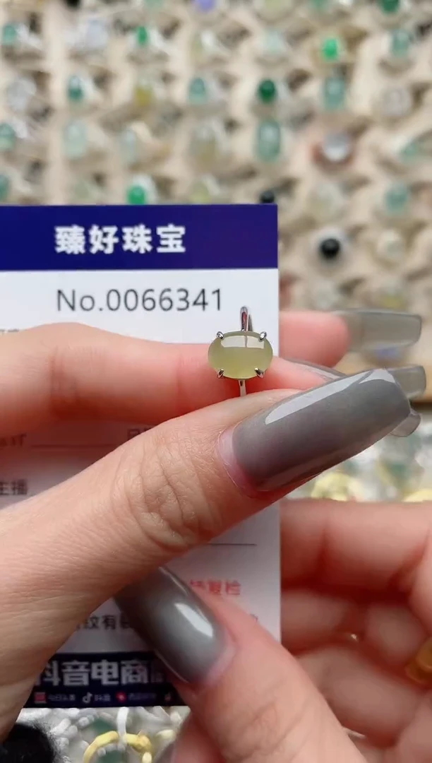 【闪购商品】翡翠戒指银S925镶嵌............