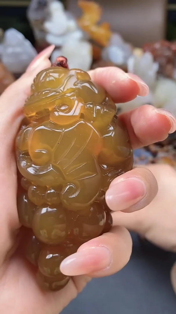 【闪购商品】玛瑙/玉髓颈饰未镶嵌dd