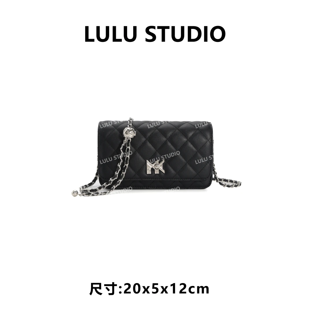 【LULU】【自留手机包】FES-6100-黑色RAIN.CUN百搭腋下斜跨女包