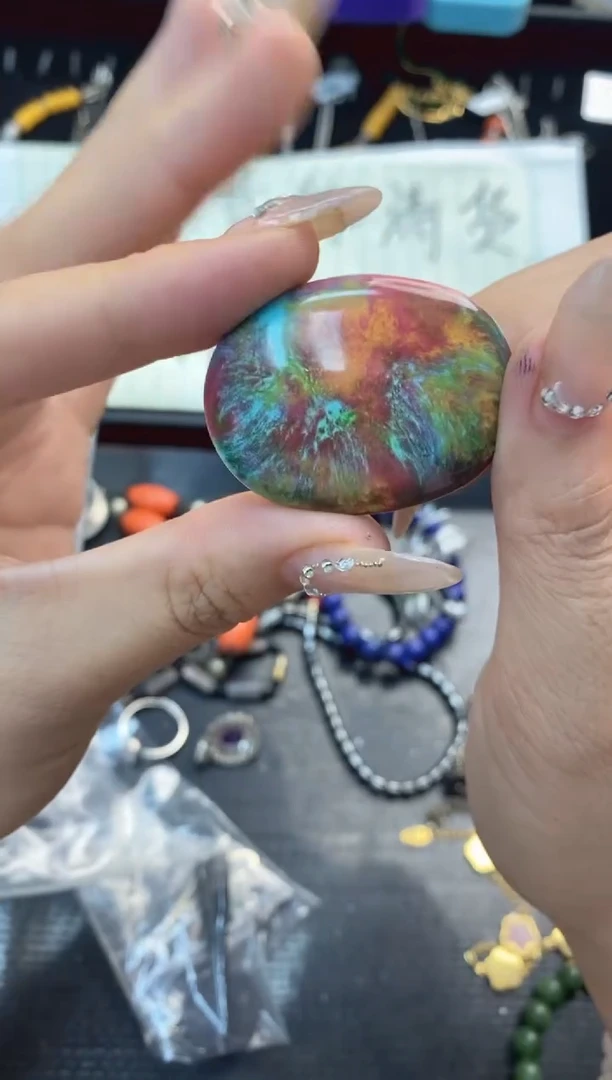 珐琅铁合金锐锐中古首饰默认微瑕编号2