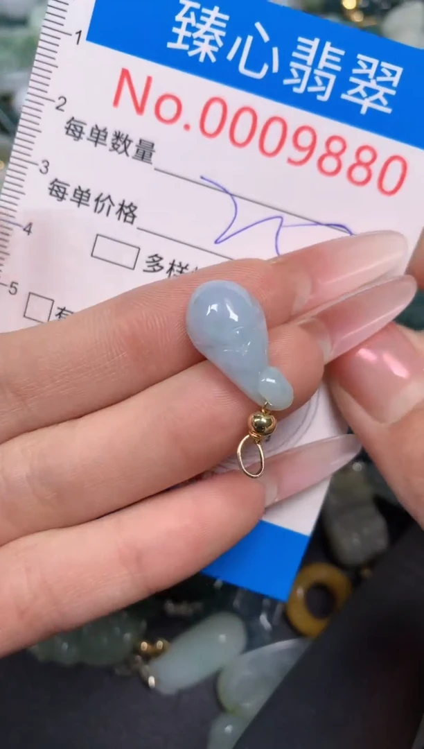 【闪购商品】翡翠颈饰未镶嵌含绳0009880