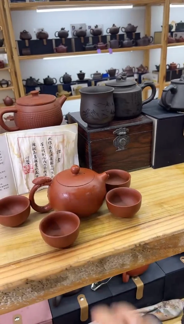 【闪购商品】紫砂茶壶大白茶具高端紫砂