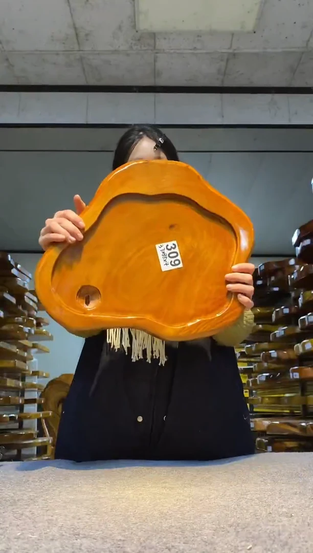 实木茶盘 一物一拍（不含配件）