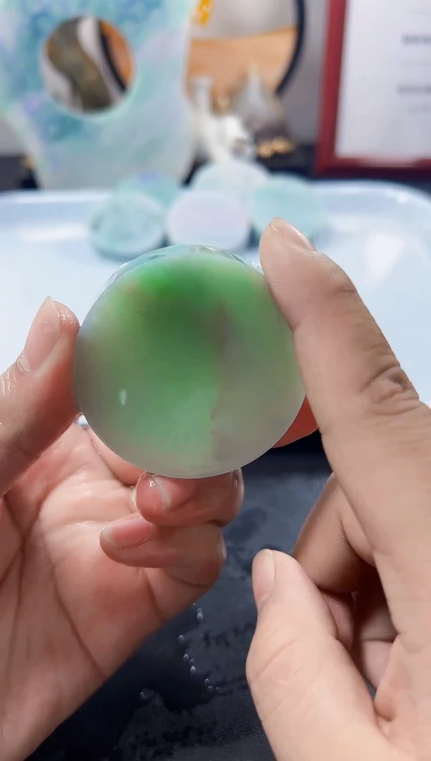 颈饰未镶嵌翡翠天然缅甸A货翡翠