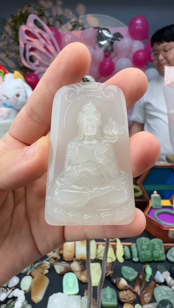 颈饰未镶嵌和田玉和田玉